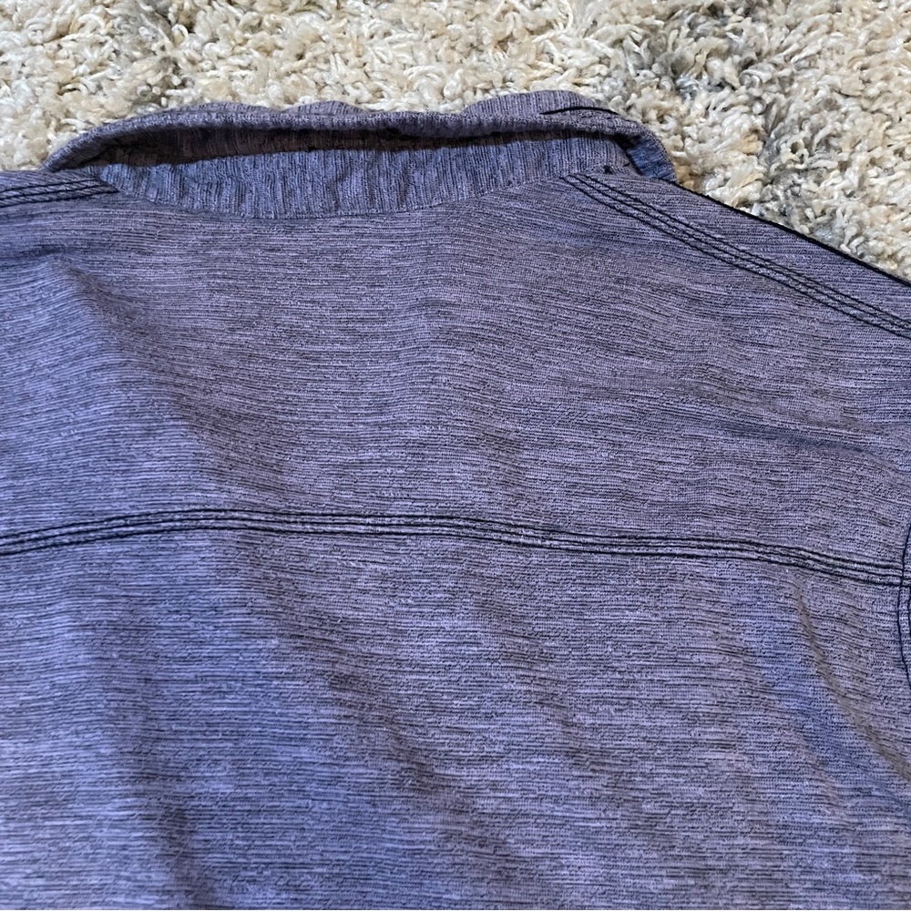 BKE Men's Heathered Gray Polo Shirt‎ - Picture 9 of 13